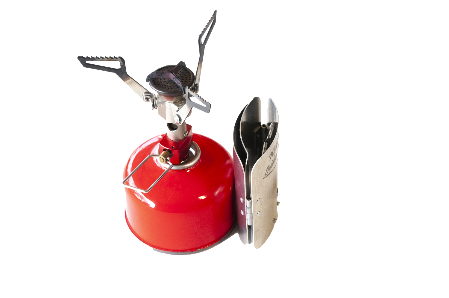 Ultralight camp stove windscreen